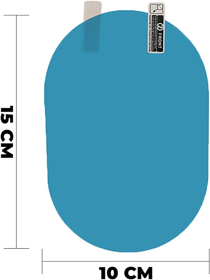 Película Antiempañante e Impermeable para Espejos Retrovisores de Auto – Visión Clara Bajo Lluvia