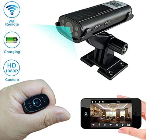 Cámara de Seguridad Portátil con Visión Nocturna WiFi – Grabación en Alta Definición
