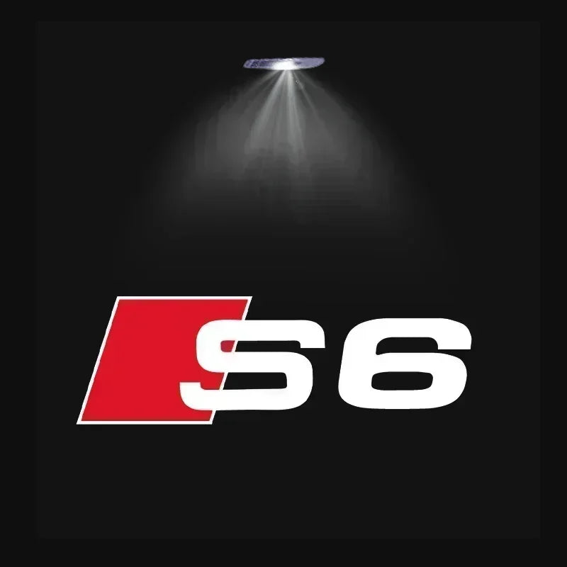 LED door projector Audi logo – suitable for A3, A4 B8, Q5, RS &amp; more