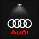 LED door projector Audi logo – suitable for A3, A4 B8, Q5, RS &amp; more