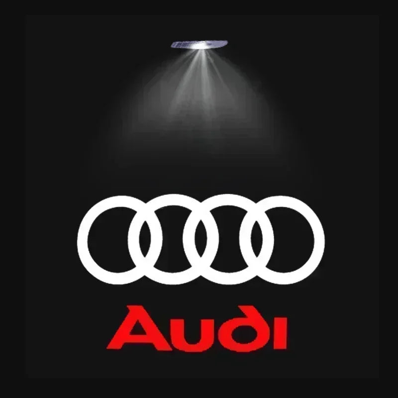 LED door projector Audi logo – suitable for A3, A4 B8, Q5, RS &amp; more
