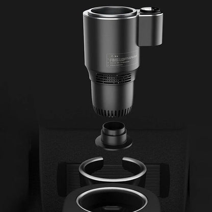 Portavasos Automotriz con Calefacción y Enfriamiento – Soporte Eléctrico para Bebidas en el Auto
