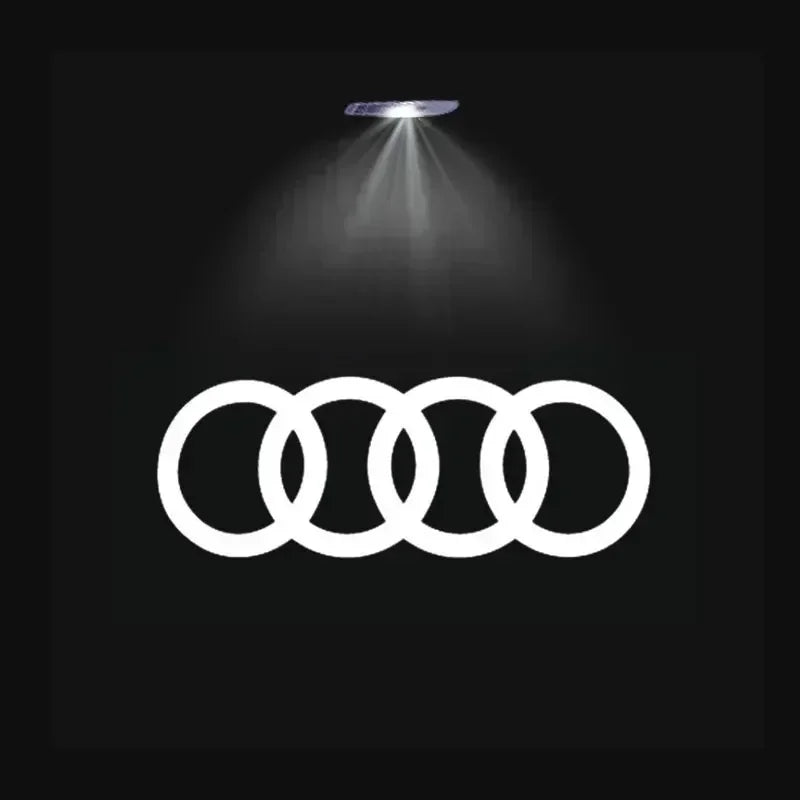 LED door projector Audi logo – suitable for A3, A4 B8, Q5, RS &amp; more